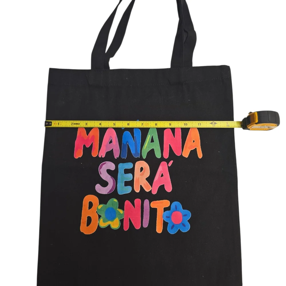 Karol G inspired Colorful Graphic Tote Bag